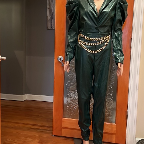 New with tags pleather romper - Picture 8 of 12